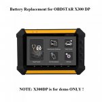 Battery Replacement for OBDSTAR X300 DP Auto Key Programmer